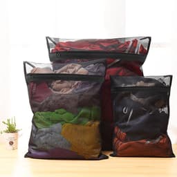 Set van 6 wasnetten voor delicate kleding, duurzame waszakken en accessoires voor de wasmachine — thumbnail 5