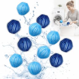 12x Wasballen - Verwijderen Huisdier Haar, Pluisjes & Vlekken — thumbnail 1