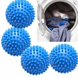 Wasmachines Kledingverzachtende Ballen - 4 stuks - Anti-Pluis — thumbnail 1