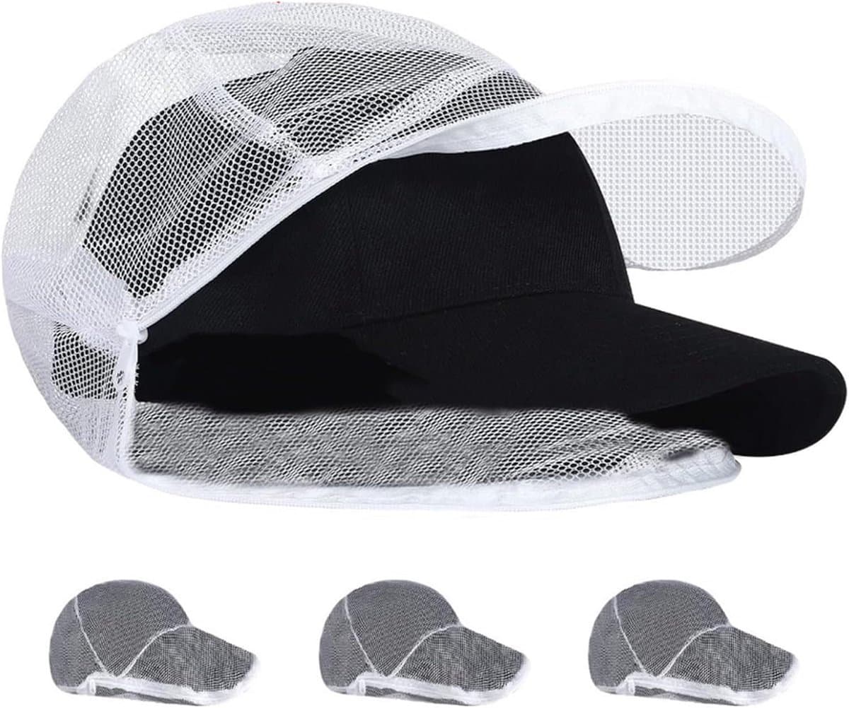 2 stuks baseballpettenreiniger, reinigingsmiddel voor baseballpetten, afneembare pettenhouder, reinigingskooi voor baseballpetten voor de wasmachine of vaatwasser — afbeelding 1