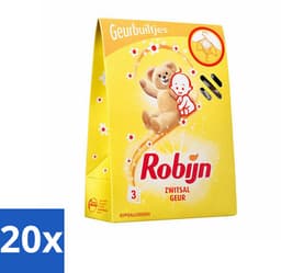 20 x Robijn Geurbuiltjes Zwitsal 3 stuks per verpakking - Zwitsal Geur - Babygeur - Geurbuiltjes - Kastgeur - Ladegeur — thumbnail 1