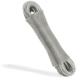 Waslijn 30 meter met stalen kern - Verstelbare lengte voor binnen en buiten — thumbnail 1