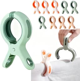 Ibenzoa® Set van 9 robuuste wasknijpers voor strandlakens en huishoudelijk gebruik — thumbnail 1