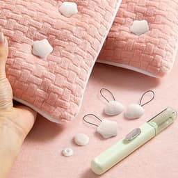Clips voor het bevestigen van dekbedden - 16 clips - fixing duvets met 1 haaklijn tool - 1 opbergdoos voor woldeken - wit — thumbnail 4
