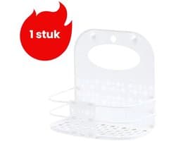 1 stuk - Wasmand - Opvouwbare wasmand - Opbergmand voor vuile was in de badkamer - Wit