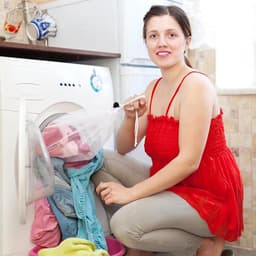 Waszak - Wasnet - Packing Cubes - Waszakje Lingerie - Waszak Schoenen - waszak met trekkoord - Herbruikbare waszak - Fijnmazige waszak - Shirt - Ondergoed - BH en sokken -2 stuks - 50 x 40 cm — thumbnail 3