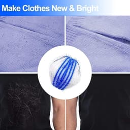 Herbruikbare wasbal voor huisdieren in de wasmachine- opvangbak voor huisdierenhaar voor kleding- ideale pluisvrije wasbal voor katten — thumbnail 5