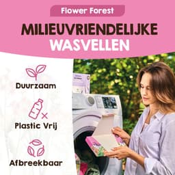 Proefpakket Wasstrips ECO 60 Wasbeurten in 3 Geuren Milieuvriendelijke Wasmiddeldoekjes Wasvellen Wasmiddel Voordeelverpakking incl. wasverzachter wasdoekje — thumbnail 2
