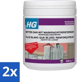 2 x HG Witter Dan Wit Waskrachtversterker Met Vlekoplosser 500 gr - Witwasmiddel - Wasversterker - Vlekkenverwijderaar - Witwas - Wasmiddeltoevoeging — thumbnail 1