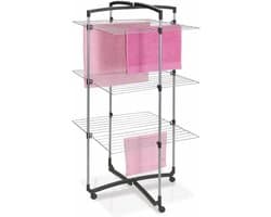 Torenwasdroger 3-niveaus - Inklapbaar en Verrijdbaar