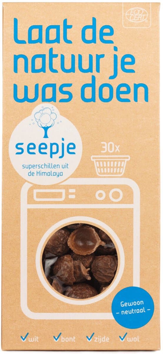 Seepje ‘Gewoon neutraal’ - 150 gr - Wasmiddel — afbeelding 1
