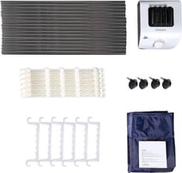Elektrisch Droogrek - Verwarmd Wasrek - Droger met Warme Ventilatie en Wieltjes - 15KG Capaciteit - 1000W — thumbnail 3