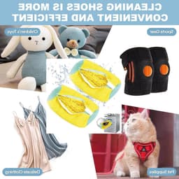 Herbruikbare Schoenwaszak met 360° Reiniging voor Schoenen - Waszak met Rits en Bescherming, Ideaal voor in de Wasmachine — thumbnail 3