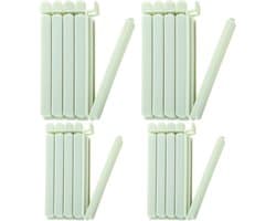 Zak Sluitclips - Voedsel Clips - Keuken Organisatie - Stevig PP Materiaal - 20 Stuks - Groen