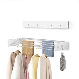 Dailygoods - Inklapbaar droogrek voor wandmontage - Ruimtebesparend en eenvoudig te installeren — thumbnail 1