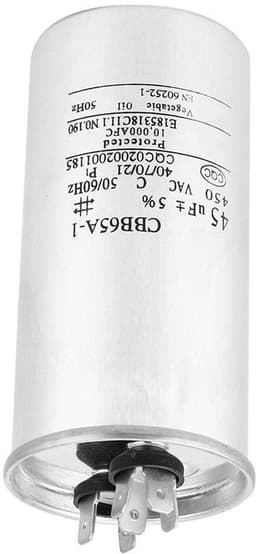 Dailygoods - Condensator - 45UF - Professioneel - Aluminium - Startcondensator - Veilig en betrouwbaar - Geschikt voor airconditioning en wasmachines — thumbnail 5
