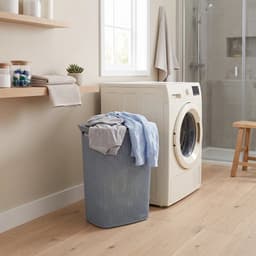 Kunststof wasmand met deksel 57 liter Five® - Groen - Kunststof — thumbnail 3