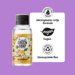Marcel's Green Soap Wasparfum - Vanille & Katoen - 6 x 250ml - 120 wasbeurten — thumbnail 4