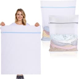 Grote Herbruikbare Wasnetten voor Wasmachine - Set van 2, Ideaal voor Kleding, Sweaters en Jassen (XXL 60 x 80 cm, XXXL 90 x 110 cm) — thumbnail 1