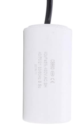 Dailygoods - CBB60-condensator - motorcondensator - compact en draagbaar - 40uF 450V - ideaal voor start AC-voedingssysteem - geschikt voor diverse hu... — thumbnail 3