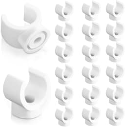 Dailygoods- PEX Clips 1/2 Inch - Buisklem - Pijpbeugel - U-haak Hangers - Waterpijp Houder - 20 Stuks - Eenvoudige Installatie - Pijpklem — thumbnail 1