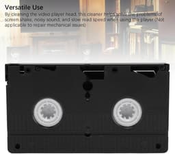 Video Hoofd Reiniger - Tape Reiniger - Apparaat Onderhoud - Droge Reinigingstechniek - 1 Stuk - Zwart — thumbnail 5