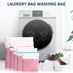 5 stuks wasnet voor wasmachine, waszak met ritssluiting, laundry bag voor gevoelige jassen, blouse, schoenen, beha, sokken, babykleding enz. (5 stuks) — thumbnail 3