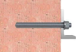Ankerstang M10 - Bevestigingsstaaf Pena - Verankeren in Beton - Variabele Verankeringsdiepte - M10x110 - Grijs — thumbnail 4