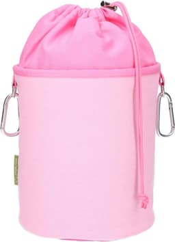 Was Knijperzak - Kledinghanger Tas - Kleding Drogen - Extra Groot Canvas - 20 x 17 x 10 cm - Roze — thumbnail 1