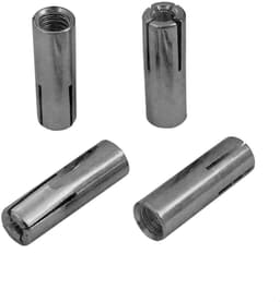 Slaganker M6 - Metaalanker Boutanker - Bevestigen Bouwmaterialen - Roestvrij Staal A4 - 25mm Lengte - Zilverkleurig — thumbnail 2