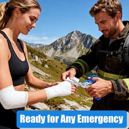 6 in 1 Opvouwbaar Trauma Schaar van Roestvrij Staal, Noodschaar met Gordelsnijder en Glasbreker, Multifunctionele Schaar Tang voor Hulpdienst, Outdoor en Camping — thumbnail 2