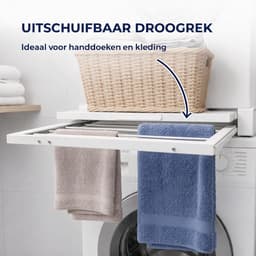 ProductXpert Stacko™ Wasmachine Verhoger met Tussenstuk - Stapelkit Wasmachine en Droger - Wit — thumbnail 2