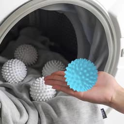 casalora® - Wasbollen voor wasmachine-Drogerballen-Drogerballen voor wasdroger-voor het reinigen van kleding thuis, herbruikbaar-9 stuks — thumbnail 2