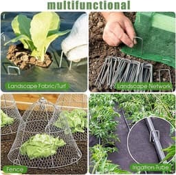 Grondanker - C - 150 x 40 x 3 mm - Gegalvaniseerd Staal - Voor Tuin en Kunstgras Fixatie — thumbnail 2