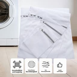 Vijf waszakjes 23 x 30 cm voor wasmachine — thumbnail 2