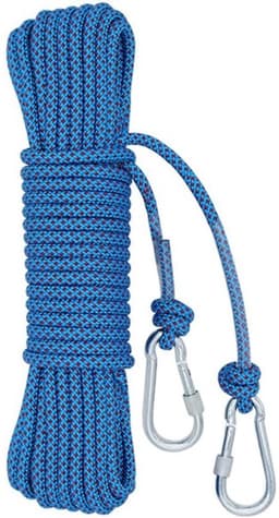 Waslijn Touw van 10M/15M/20M met Clips - Roestbestendig en Weerbestendig Touw voor Buitengebruik en Tuin — thumbnail 1