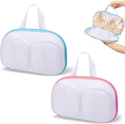 Thijox - 2 Stuks Wasnet voor Beha's en Ondergoed - Waszakje voor Sokken en Gevoelige Kleding - Beschermt en Verlengd Levensduur van Uw Kleding - Perfe — thumbnail 1