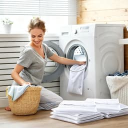 Wasnetjes met ritssluiting - Wit - 30 x 40 cm - Polyester Waszakken voor Wasmachine - Voor Bescherming van Gevoelige Kleding — thumbnail 2