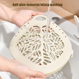 Waszak Lingerie - Fijne Was Zak - Bescherming Kleding - Zacht Gel Materiaal - 22.5 x 22.5 cm - Abrikoos — thumbnail 4
