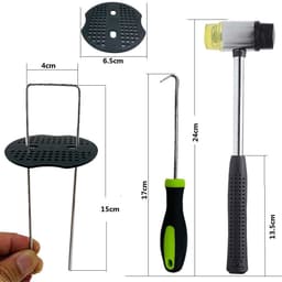 Omgoods - Set van 50 Grondankers voor Onkruiddoek — thumbnail 3