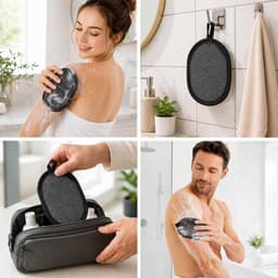 Set van 3 herbruikbare zeepzakjes voor vaste zeep - Compacte waszakken voor douchen en reizen - Ideaal voor milieuvriendelijk gebruik — thumbnail 3