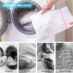 Waszakken net voor wasmachine, wasnet, wasmachine, voor delicate blouse, sokken, ondergoed, lingerie, babykleding — thumbnail 2