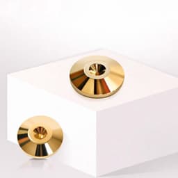 Antislip rubberen voetjes - set van 8 - zwart - geluidsdempend - universeel - zwarte voetjes voor luidsprekers, versterkers, CD/DVD-spelers, koffers, muziekinstrumenten en andere apparatuur. — thumbnail 2