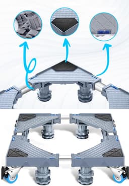 ApexArte® Wasmachine Verhoger - Wasmachine Kast - Wasmachine Ombouw — thumbnail 1