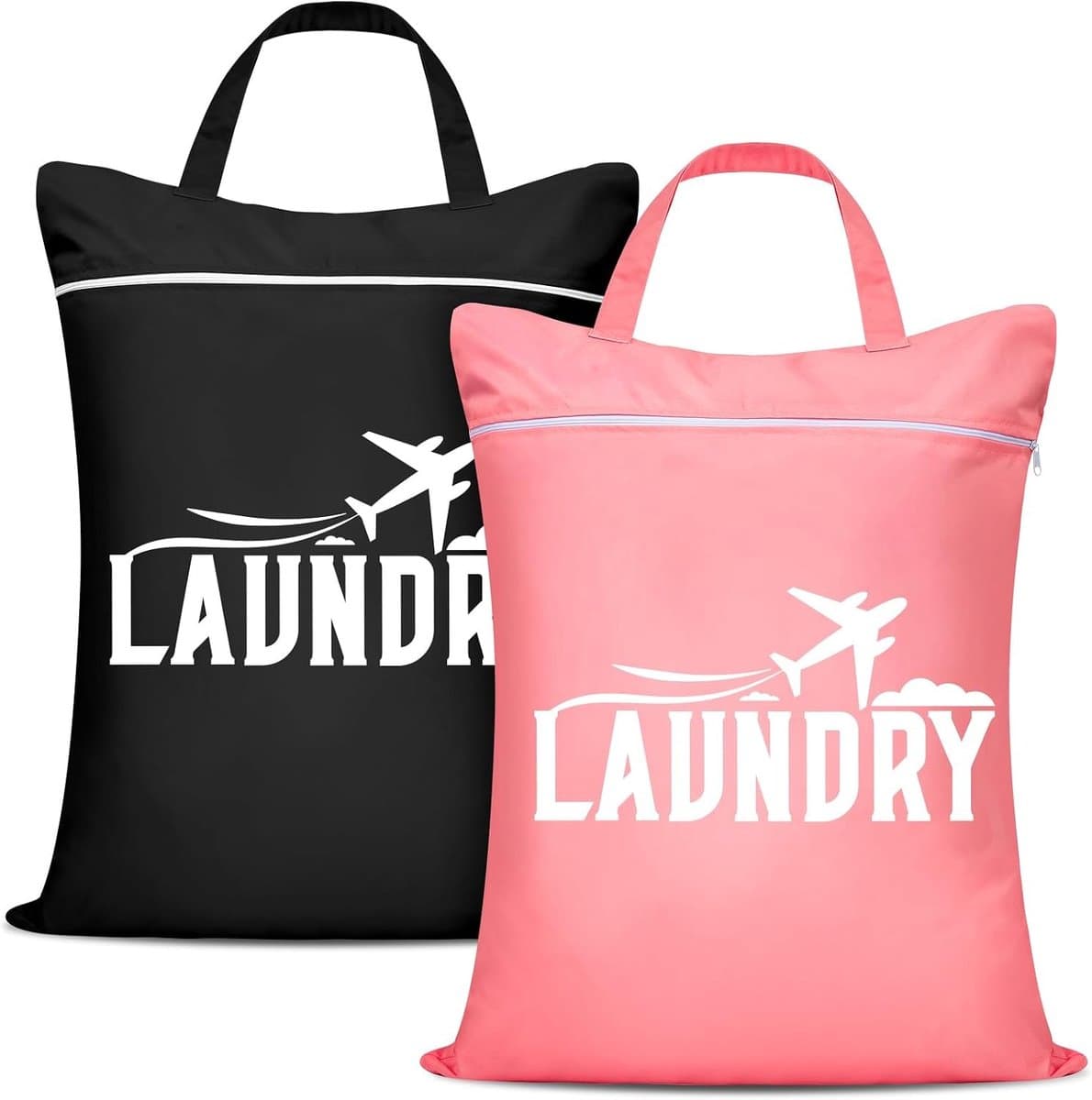 Grote Reiswaszak Set van 2 - Wasbare Waterdichte Tas voor Nat Kleding, Badkleding en Sportaccessoires voor Gym en Yoga — afbeelding 1