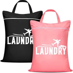 Grote Reiswaszak Set van 2 - Wasbare Waterdichte Tas voor Nat Kleding, Badkleding en Sportaccessoires voor Gym en Yoga — thumbnail 1