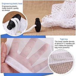Wasnetten Set van 4 met Filterzak - Geschikt voor Kleding - Herbruikbaar — thumbnail 3
