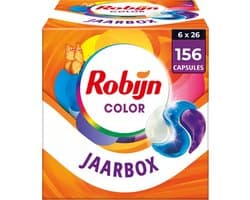 Robijn Classics Capsules Color - 3 in 1 capsules ​- 6 x 26 wasbeurten - Voordeelverpakking