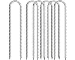 Trampolineharingen 30 cm gegalvaniseerde grondharingen - Campingtentenluifels Schuren Schommel