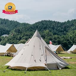 Metalen grondankers - grondanker voor trampoline gebruik met boor - campingtenten schuren trampoline schommels - 4 stuks — thumbnail 2